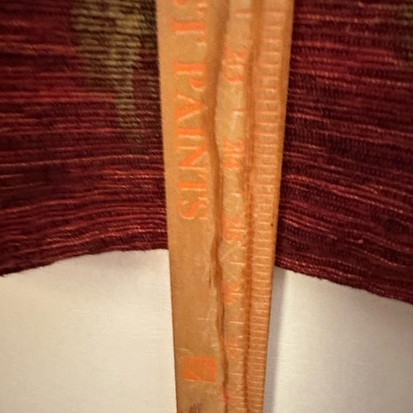 ALEX KIM Woman Red floral painted blazer Cotton 1X artsy novelty grandmacore - Picture 7 of 9